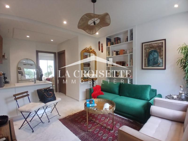 Appartement meublé S+1 avec terrasse à Sidi Bou Saïd 